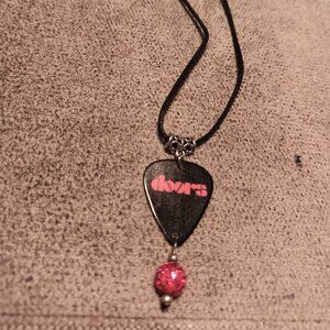 THE DOORS GUITAR PICK NECKLACE